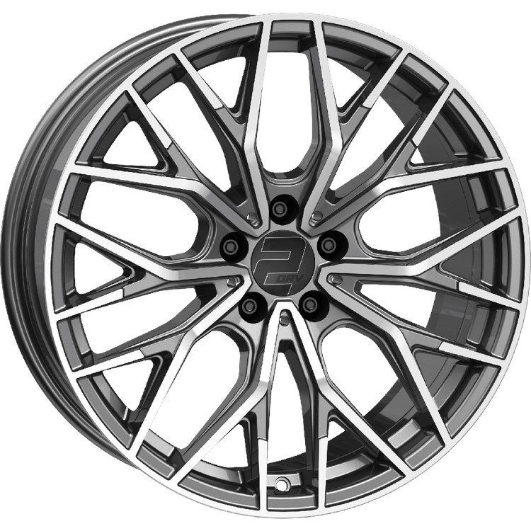 WHEELWORLD WH37 ANTRACIET GEPOLIJST 4052894126720